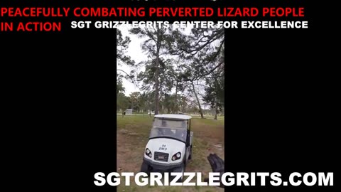 PEACEFUL COMBATING THE LIZARD PEOPLE IN ACTION