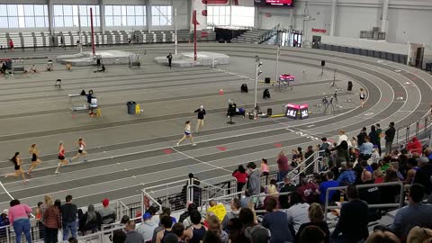 2.20.22 - KTCCCA President's Day Girls 800m Run - Heat 3