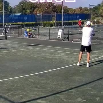 INSIDE OUT FOREHAND FOR THE WINNER!