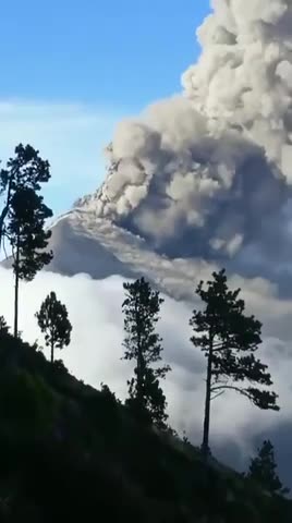 Guatemala begins evacuations as Fuego volcano erupts