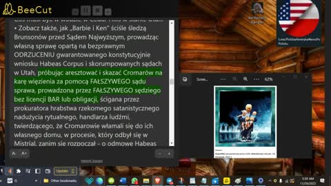 🔴Przywrócona Republika przez GCR: Aktualizacja 🔴28 listopada 2022🔴 Judy Byington