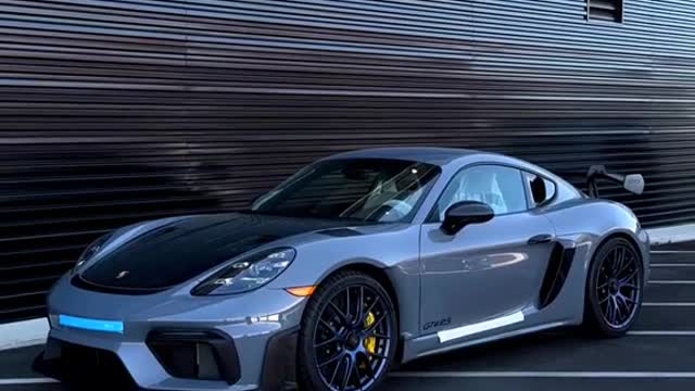 The New 2023 Porsche 718 Cayman GT4 RS is looking like the perfect track weapon