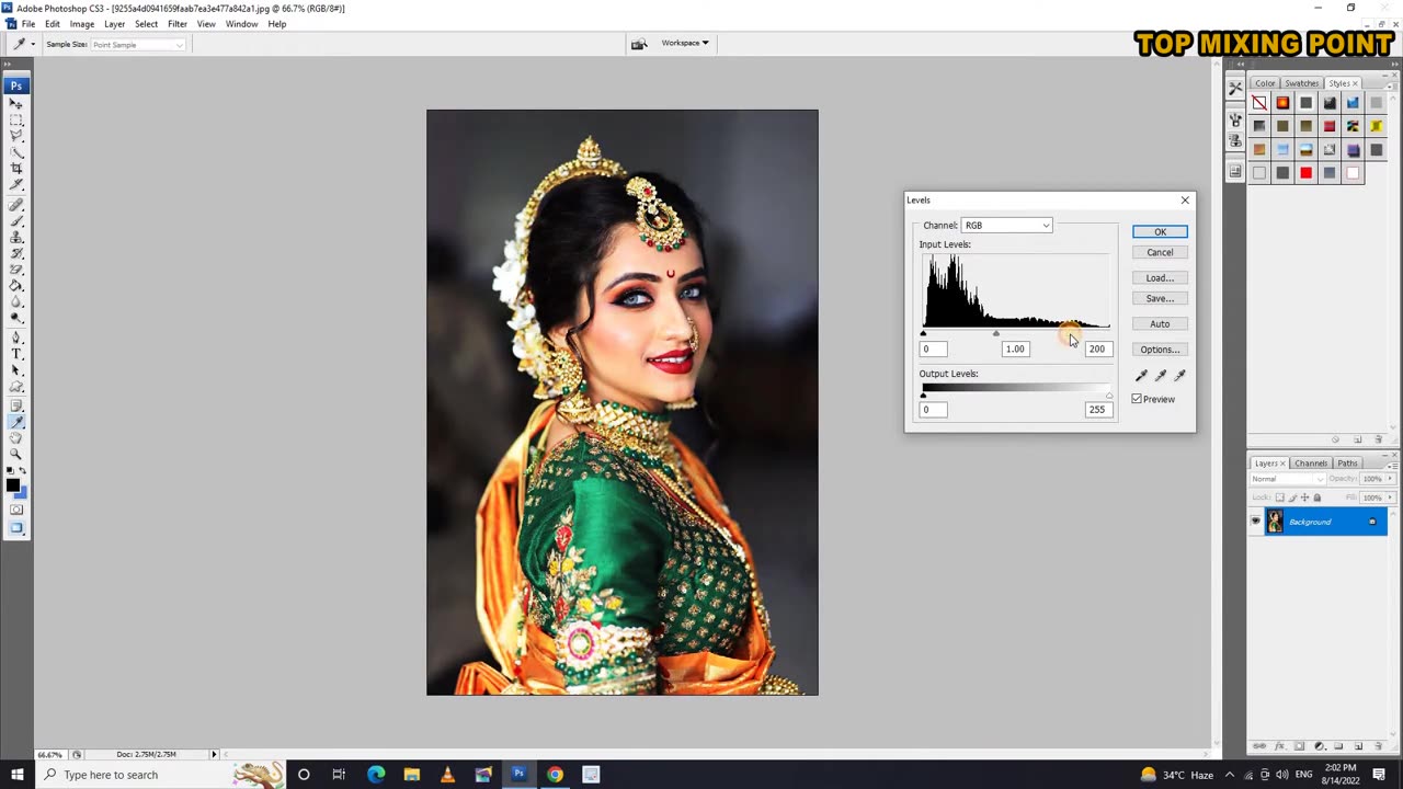 Wedding album photo finishing!Wedding Album Color correction in Photoshop