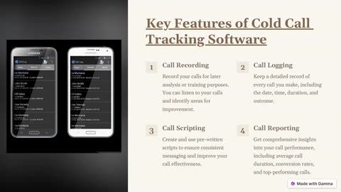 cold call tracking software : calliyo