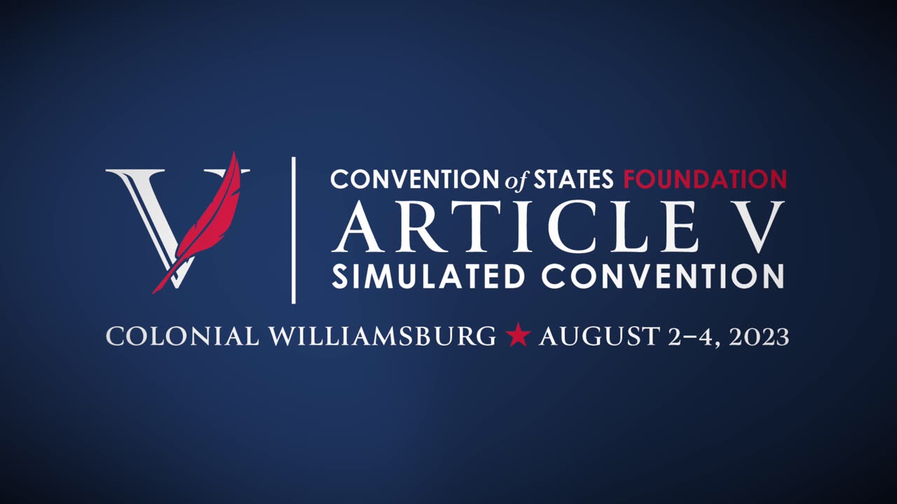 Announcing a Simulated Article V Convention: Coming August 2023