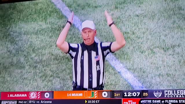 ALABAMA FIRST TD OF 2021