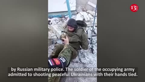 The CONDITION of Russian soldiers who broke into houses and killed civilians in their houses
