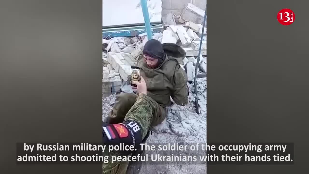 The CONDITION of Russian soldiers who broke into houses and killed civilians in their houses