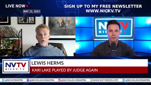 Lewis Herms Say's Kari Lake Played By Judge Again with Nicholas Veniamin