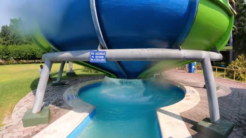 Space Bowl Water Slide at El Rollo Parque Acuático