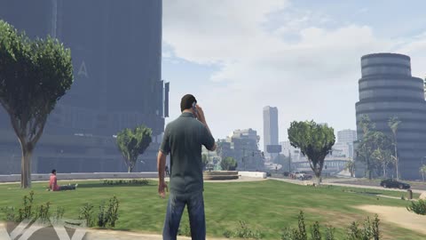 MICHAEL CALL LESTER ON MISSION : GTA V