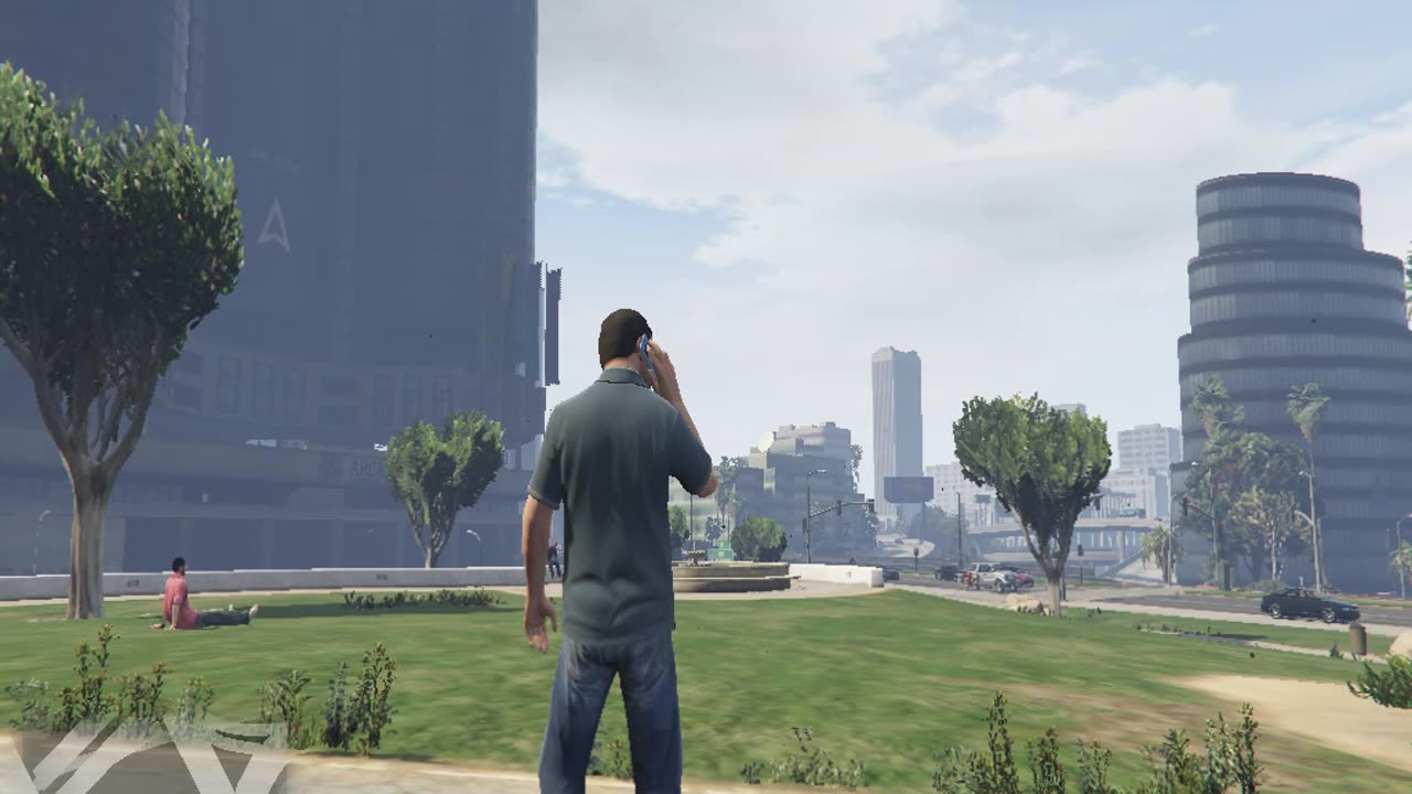 MICHAEL CALL LESTER ON MISSION : GTA V