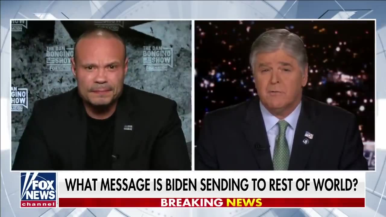 Dan Bongino reacts to Biden's 'creepy' whispering news conference.