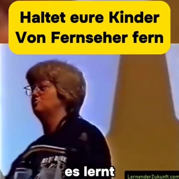 Haltet die Kinder vom Fernseher fern