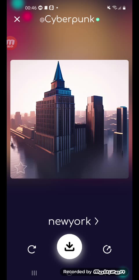 New York fan art style cyber punk