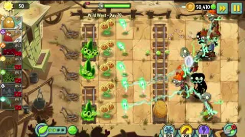 Plants vs Zombies 2 - WILD WEST [HD] - Day 10