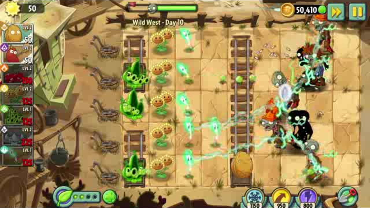 Plants vs Zombies 2 - WILD WEST [HD] - Day 10