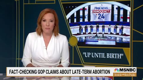 Lyin' Psaki Claims No Democrats Support Late-Term Abortion