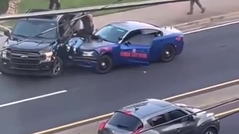 Madness in USA Man drives through people mowing them down