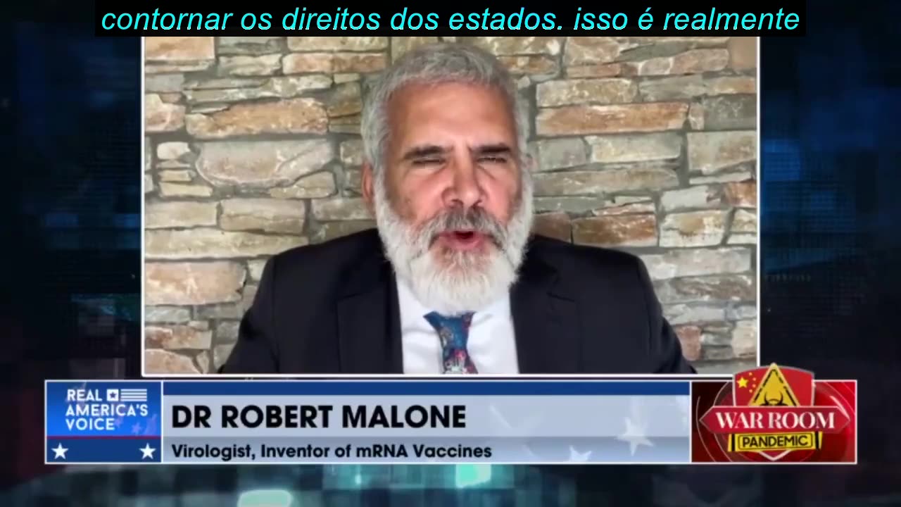 Dr Malone explains the WHO treaty that is attempting to lead the world into a global government.