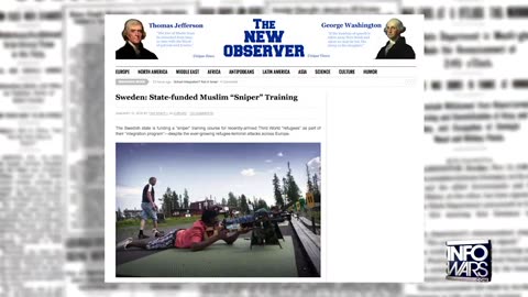 Swedish Sniper Training For Refugees