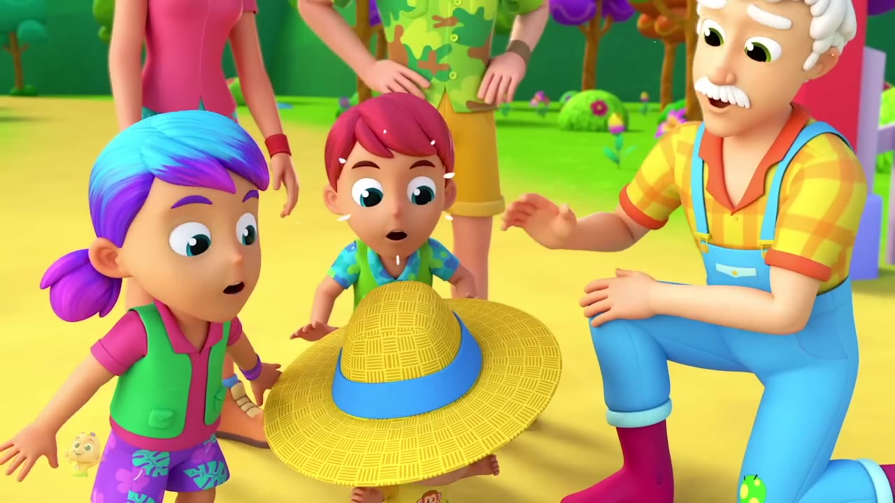 Old Farmer Joe Had A Farm | Joe's Farm Song For Kids | Nursery Rhymes and Baby Songs with Zoobees