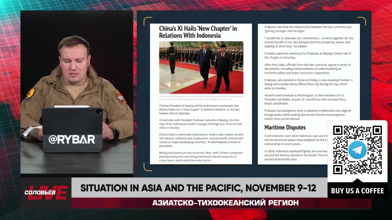 ❗️🌍🎞 Rybar Highlights of Asia-Pacific on Nov.9-12, 2024