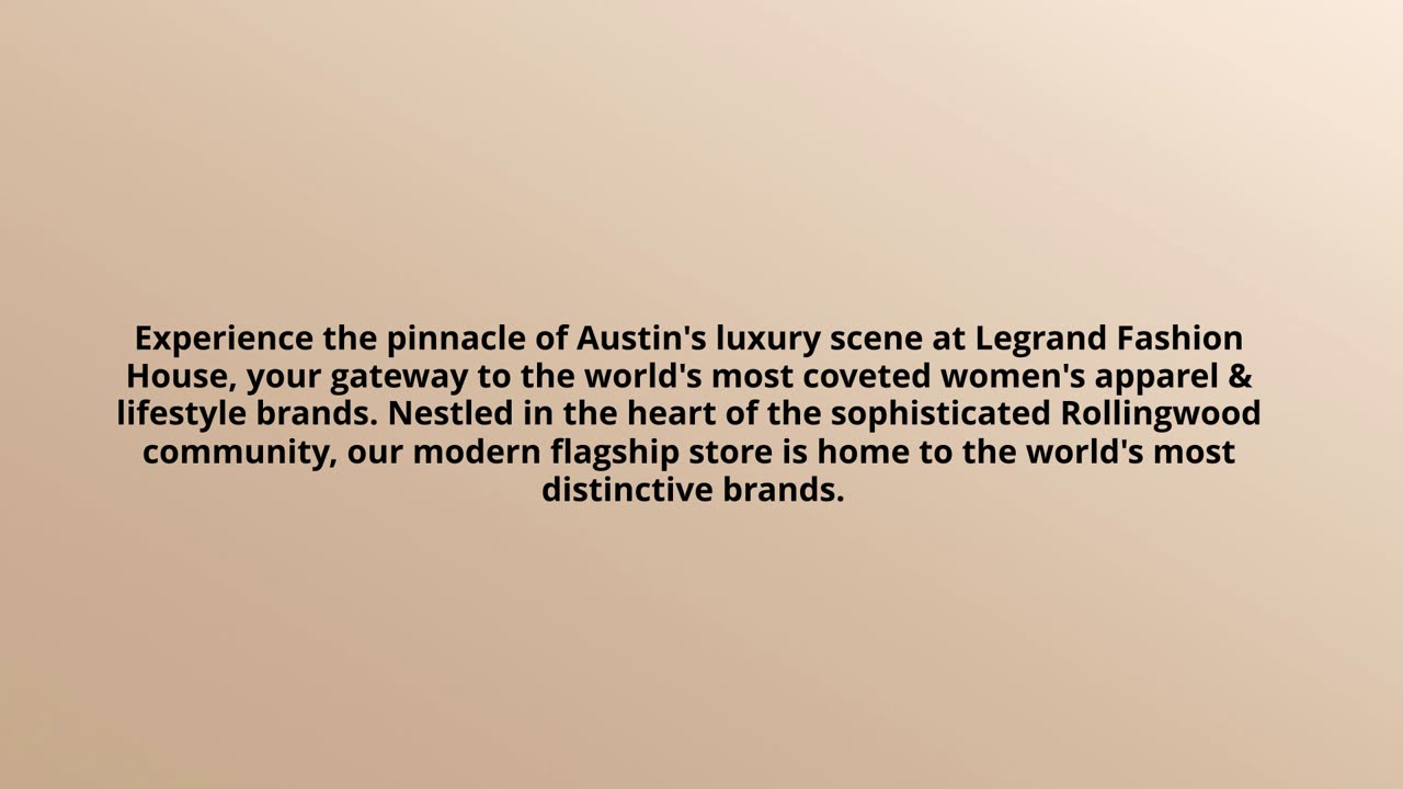 austin clothing stores