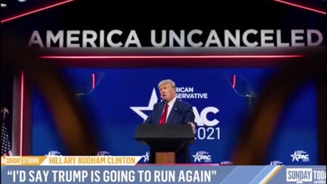 FAKE HILLARY SAYS TRUMP WILL WIN 2024 #BYDESIGN 🙃 #INTHEMATRIX