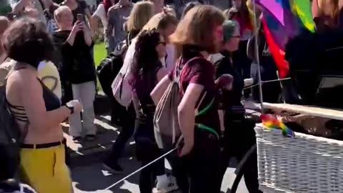 DISGUSTING 🤮 LGBQ PARADE