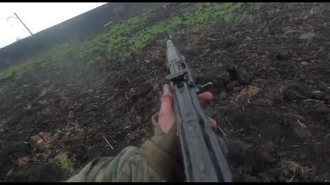 Latest Ukraines assalt video, A fragment of the assault on the positions of the invaders.