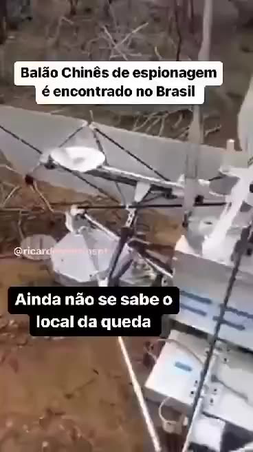 CHINESE SPIONAGE BALLOON IS FOUND IN BRAZIL IN BRAZIL 2023