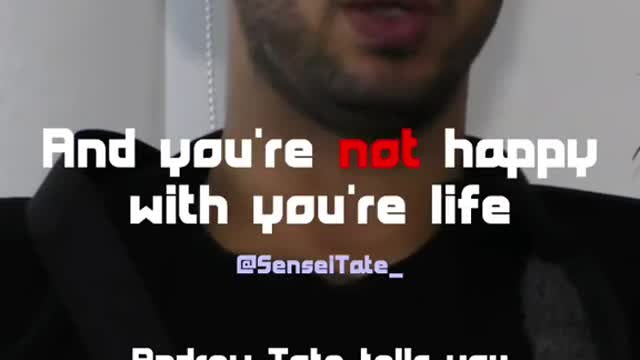 Andrew Tate on where you should be in life