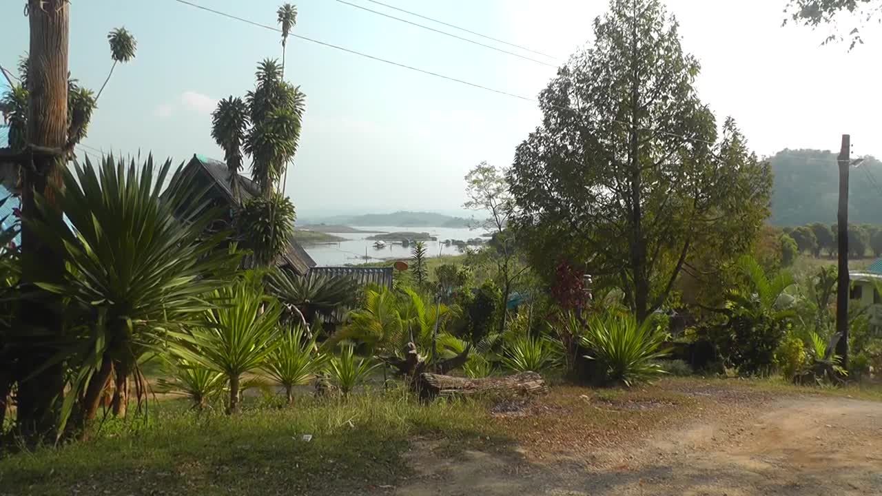 Scenery, road to Sangkhlaburi, Kanchanaburi, Thailand