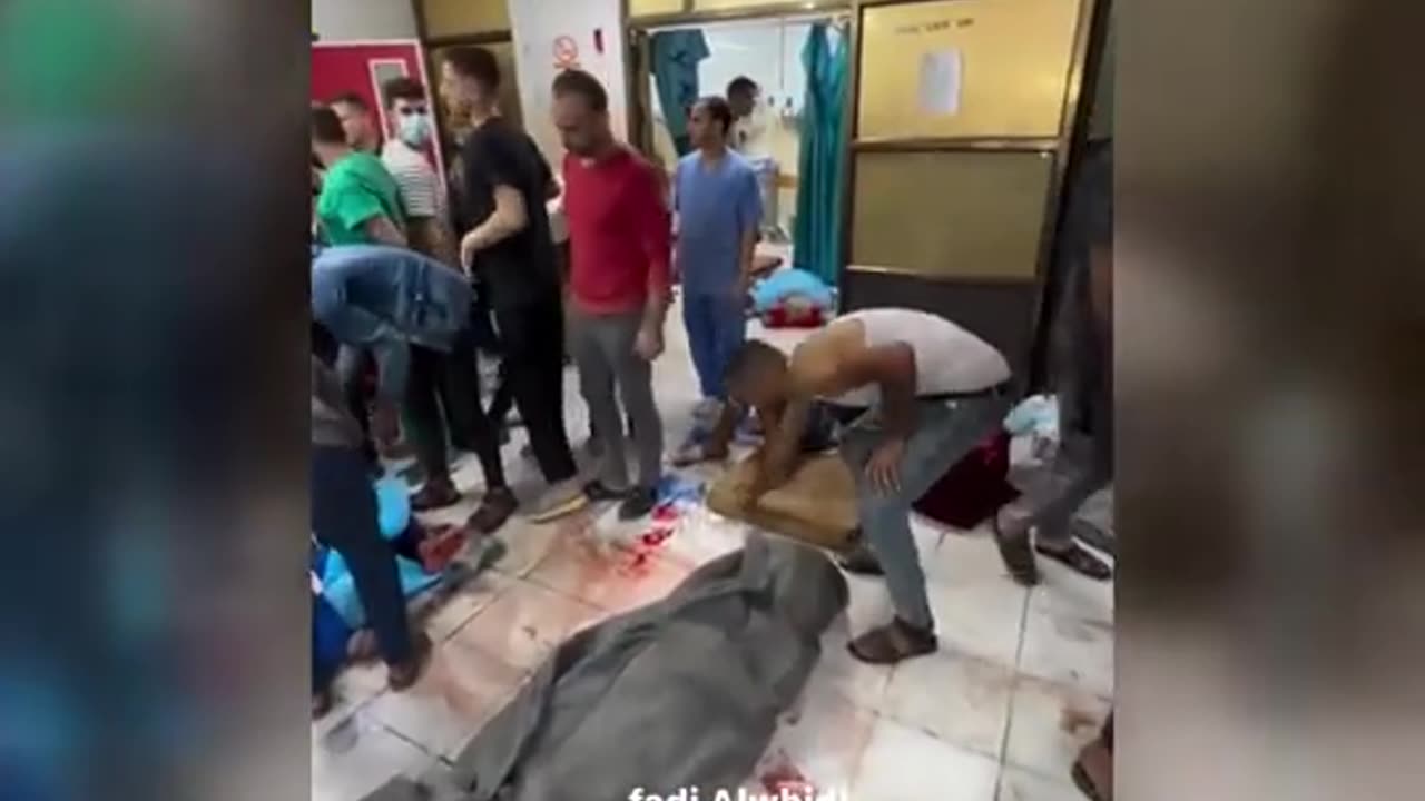 ►🇵🇸🇮🇱:Gaza hospital footage Al-Shifa