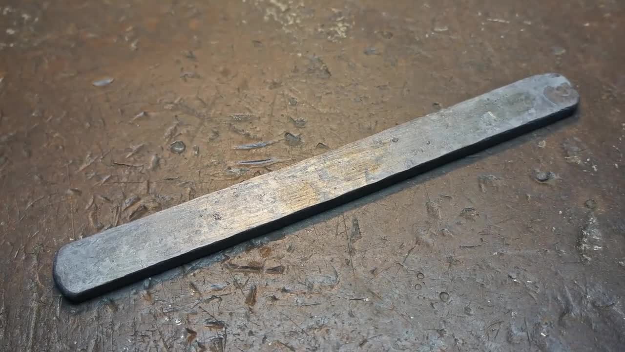 Meteorite Damascus steel.