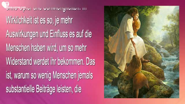 Ungehorsam hat Konsequenzen, aber Ich bin treu, euch zu erlösen ❤️ Liebesbrief von Jesus Christus