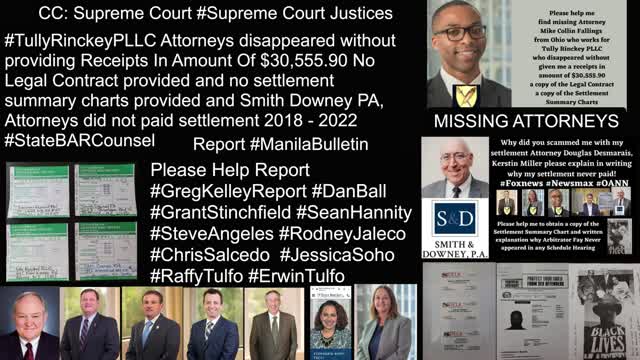 Greg Kelley Report / Dan Ball / Sean Hannity / Tully Rinckey PLLC / Smith Downey PA