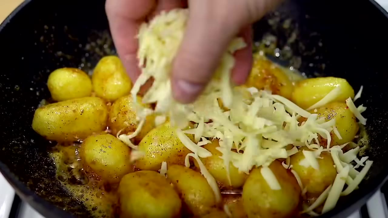 Quick and easy potato recipe. Delicious dinner!