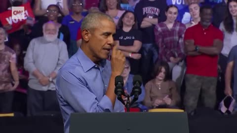 Watch Obama's closing message to voters in Philadelphia