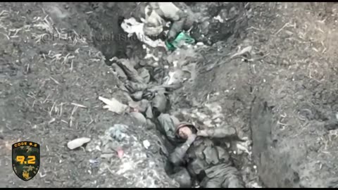 Dozens of Russians Left in Their Trenches