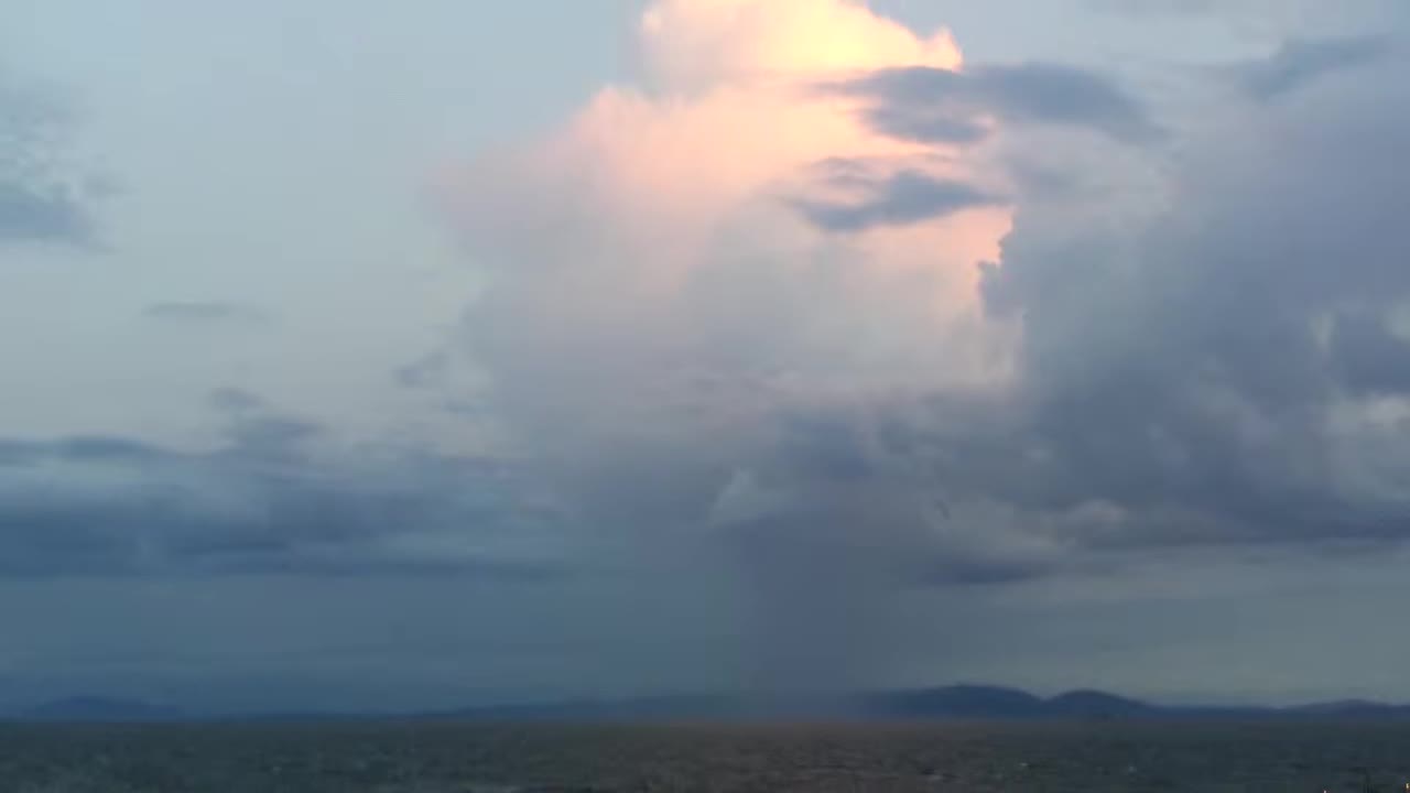 Towering Cumulus over Georgia Strait