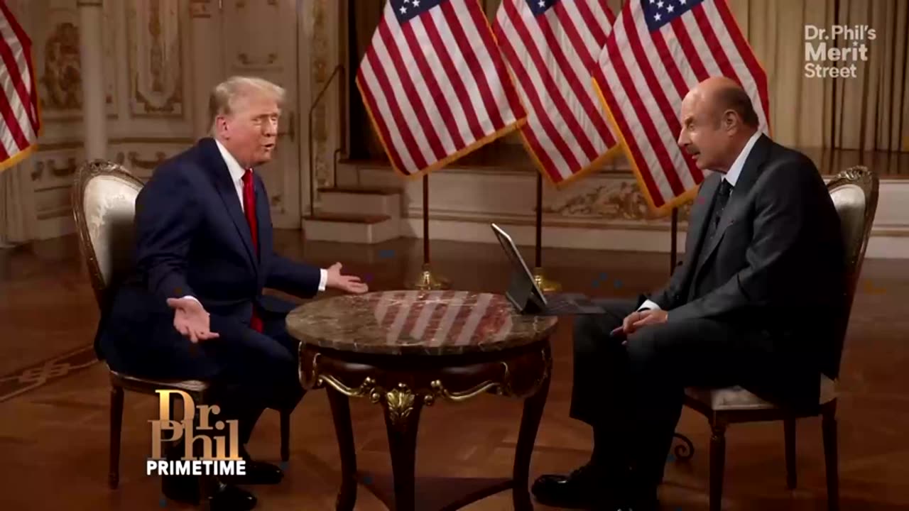 MUST WATCH: President Trump Sits Down With Dr. Phil in Exclusive In-Depth Interview