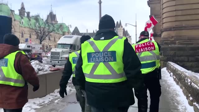 Police warn protesters_ Leave Ottawa or face arrest- NEWS OF WORLD