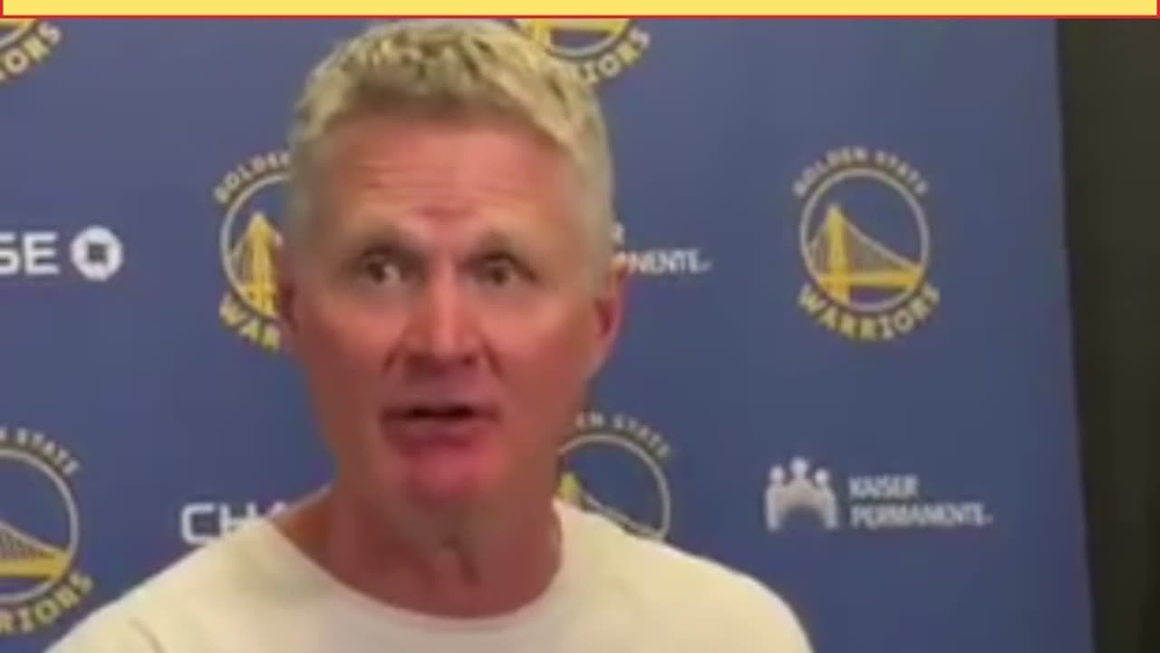 Steve Kerr Calls Out Warriors Player