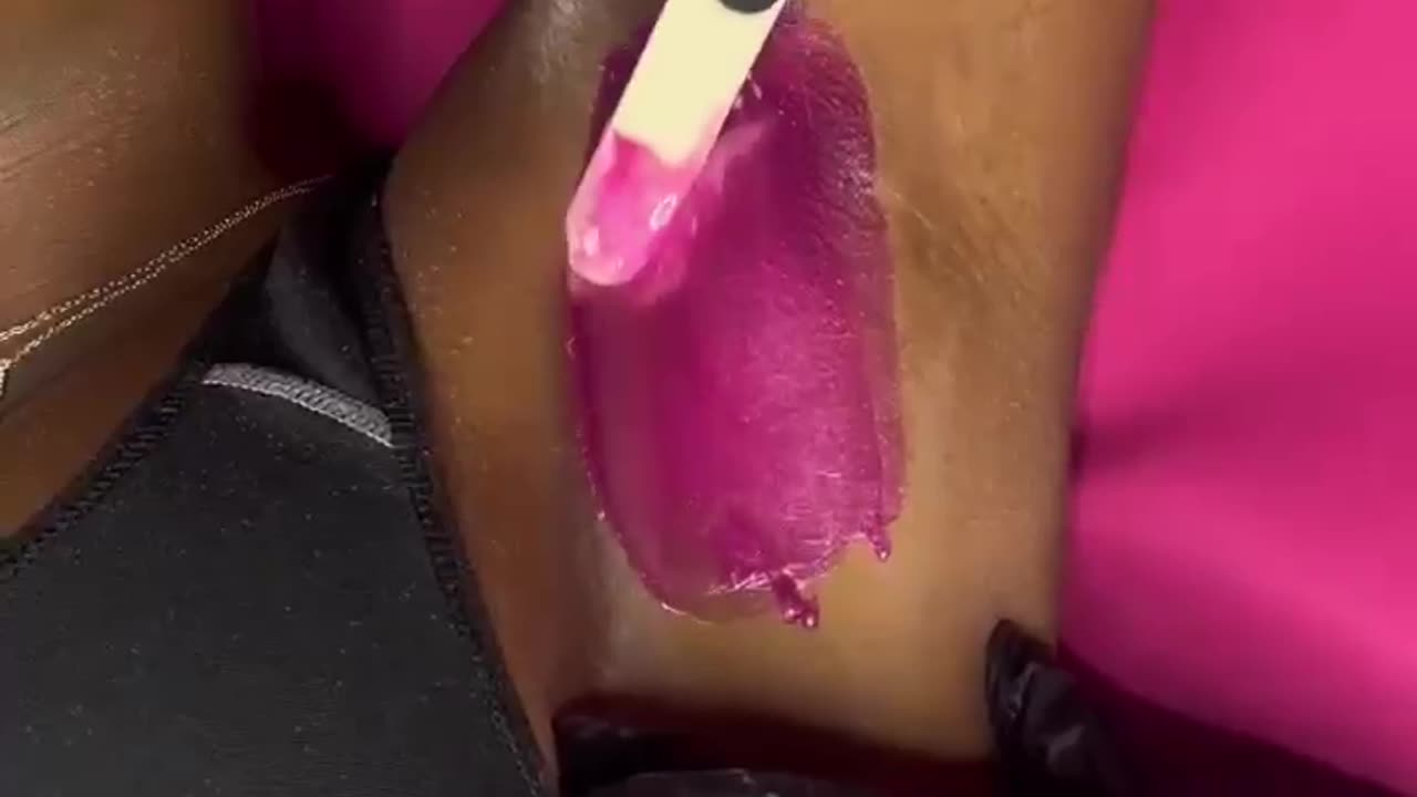 Experience Sexy Smooth Underarm Waxing with Tickled Pink Premium Synthetic Hard Wax