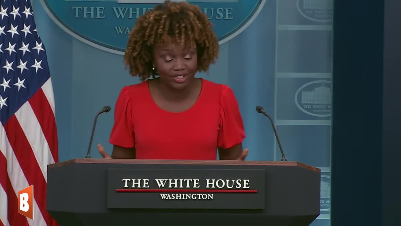 White House Press Secretary Karine Jean-Pierre briefing reporters & taking questions...