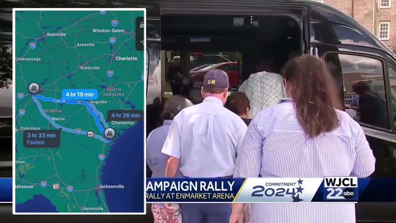 Kamala Harris had to bus people in from 4 hours away for her rally