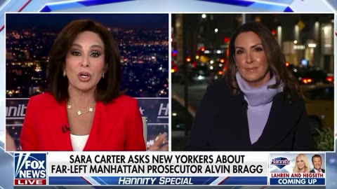 Sara Carter in NYC