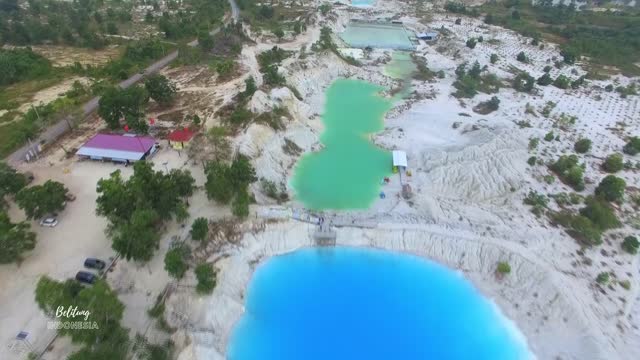 Exploring Belitung Island in Indonesia with Relaxing Music